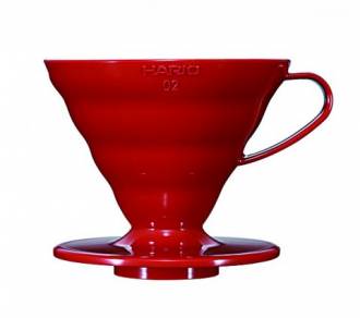 Hario 02 Dripper V60 rød