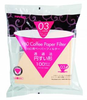 Hario filtr papierowy 03 - 100 szt.