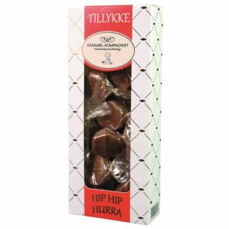 Herzliche Glückwünsche Sahne Toffees, Geschenkbox 100g