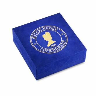 Gift box, 6pcs. teabag tins - BLUE