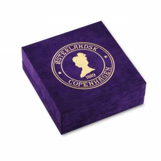 Gift box, 6pcs. teabag tins - PURPLE