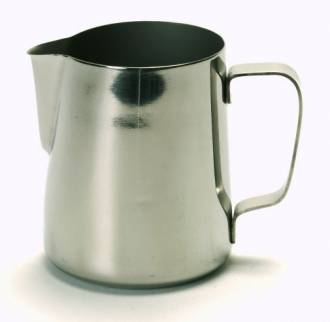 Stalowe naczynie do mleka 0,35 l.