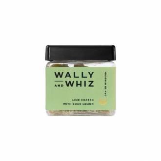 Wally & Whiz - Lime Coated with Sour Lemon 140g.