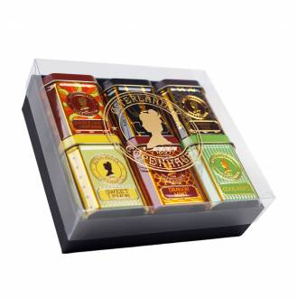 Giftbox with 6 tins of tea - Herbal Tea