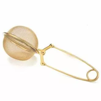 Thetang 6,5 cm L - guldfarvet