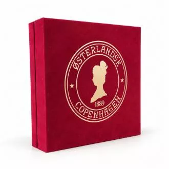 Julegaveæske, Tea Selection 24, Rød