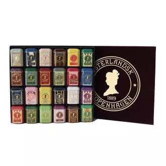 Julegaveæske, Tea Selection 24, Lilla