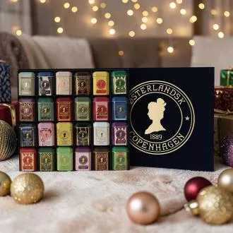Julegaveæske, Tea Selection 24, Blå