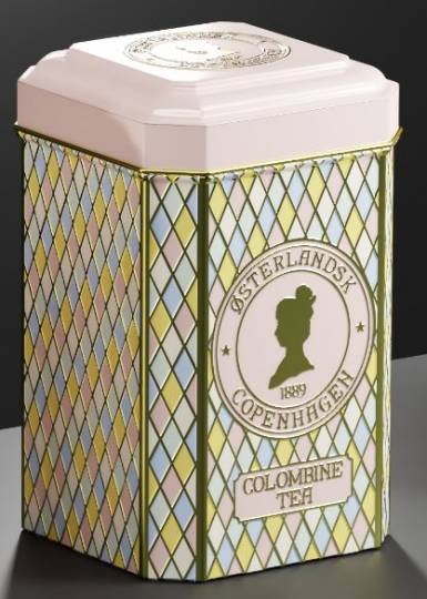 Gift box, 6pcs. teabag tins - PURPLE