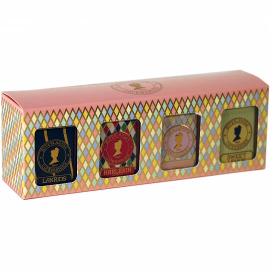 Giftbox with 4 tins of tea - Most popular Teas