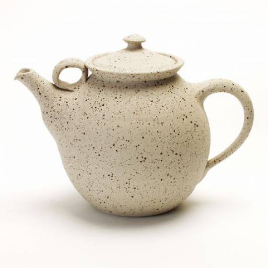 Birkerød Teapot 1,7 l. Raw with Dots