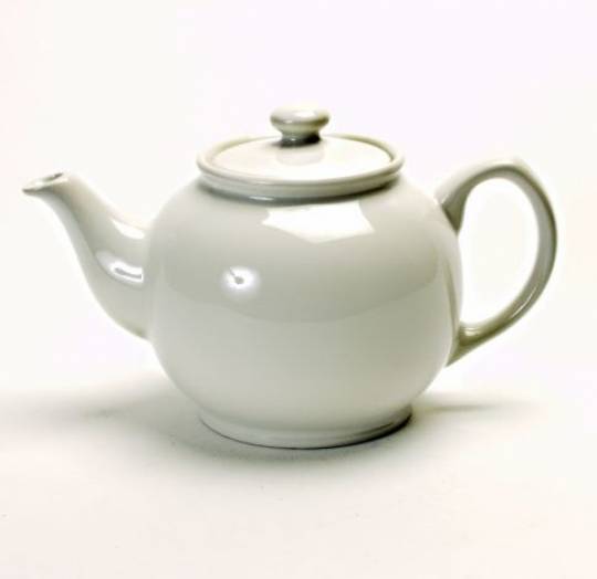 Engelsk Thekande 0,8 ltr Hvid