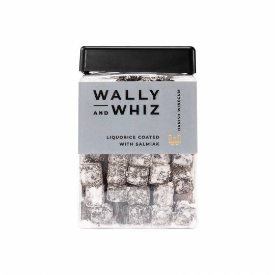 Wally & Whiz - Licorice Coated with Salmiak 240g