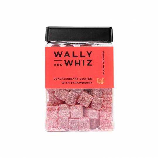 Wally & Whiz - Blackcurrant Coated with Strawberry 240g