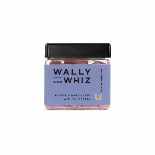 Wally & Whiz - Elderflower Coated with Blueberry 140g