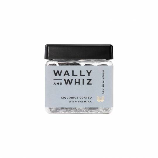 Wally & Whiz - Licorice Coated with Salmiak 140g