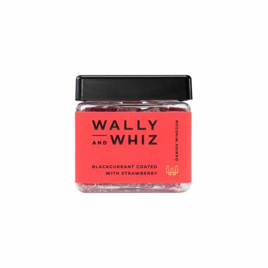 Wally & Whiz - Blackcurrant Coated with Strawberry 140g