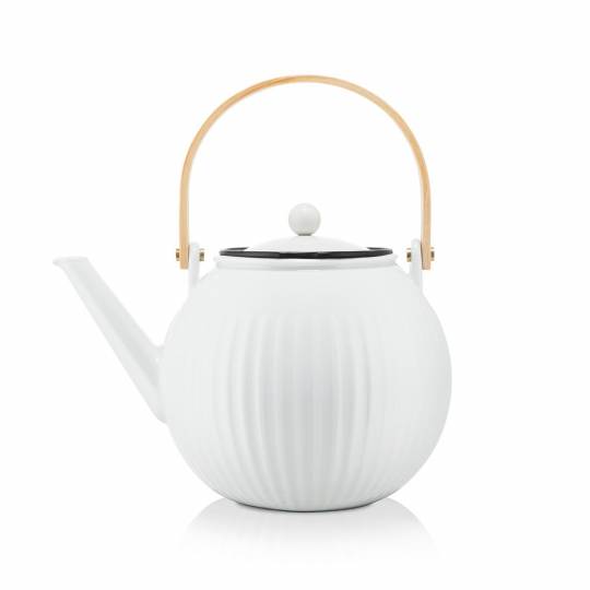 Bodum Douro Tekande, porcelæn 1.5 l. Hvid