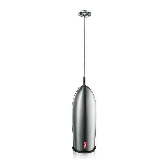 Bodum Batteridreven mælkeskummer i krom