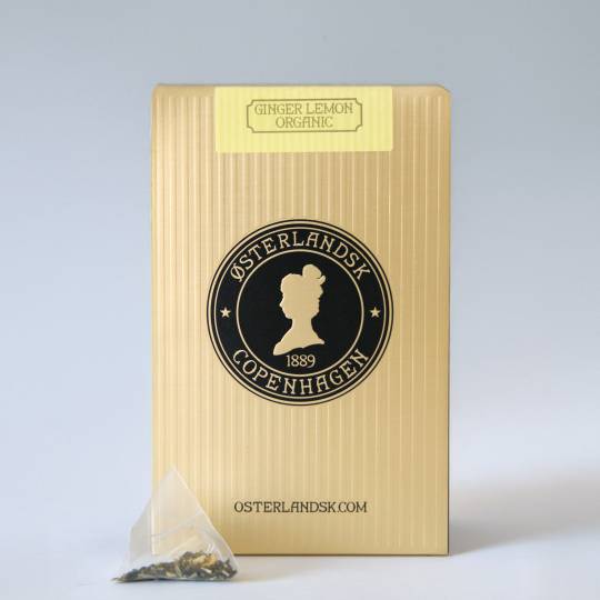 Ginger Lemon Organic - 100 stk. pyramidethebreve