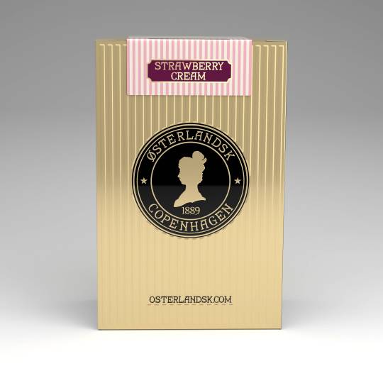 Strawberry Cream - 100 stk. pyramidetebreve