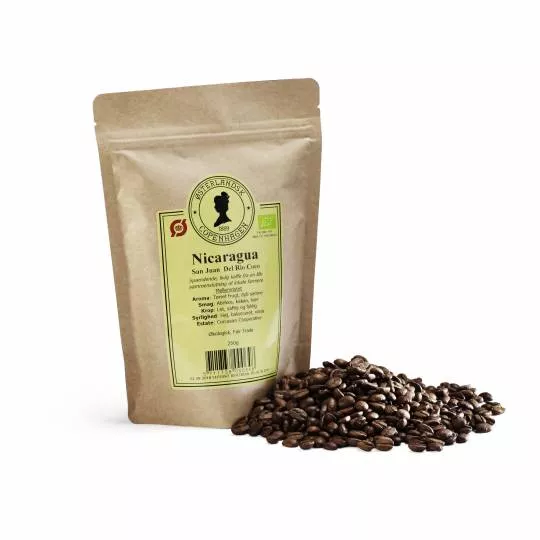 Nicaragua San Juan kaffe 250g, Økologisk
