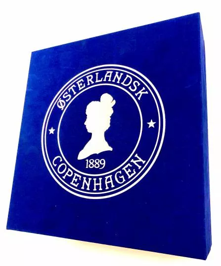 Gaveæske til 6 x 12TB dåser - Blå (empty)