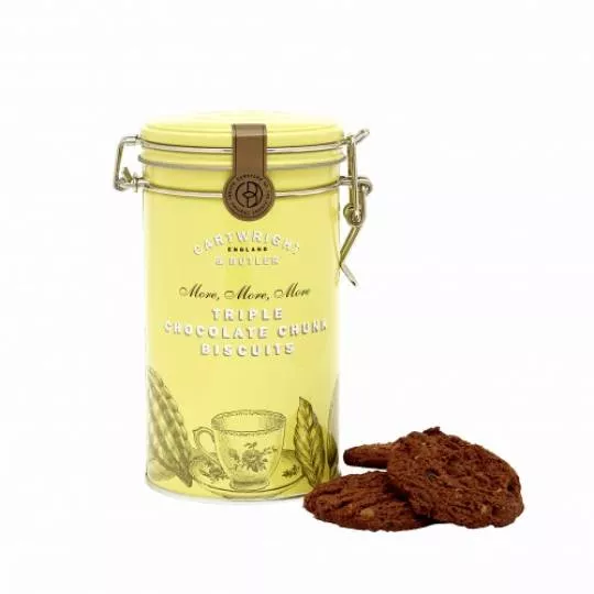 C&B Tin w Triple Choc Chunk Biscuits - 200g