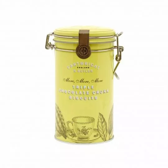C&B Tin w Triple Choc Chunk Biscuits - 200g
