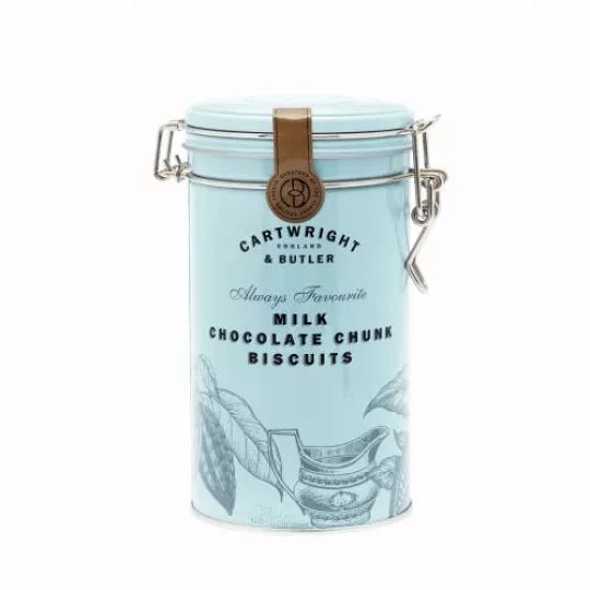 C&B Tin w Milk Choc Chunk Biscuits - 200g