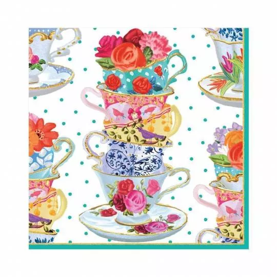 Serviet - Tea Cups