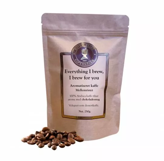 Chokolade Kaffe 250g. Valentine Edition