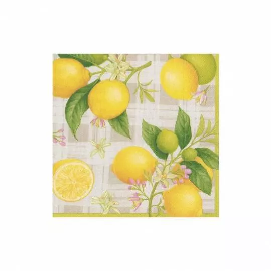 Serviet, lille - Citron