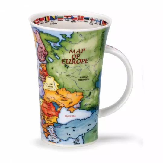 Dunoon - Glencoe - Map of Europe 