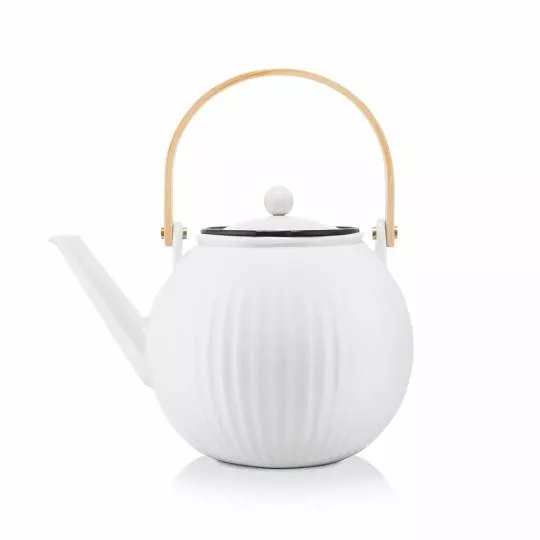 Bodum Douro Tekande, porcelæn 1.5 l. Hvid