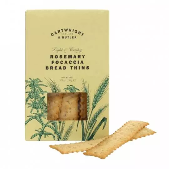 C&B Rosemary Focaccia Bread Thins 100 g