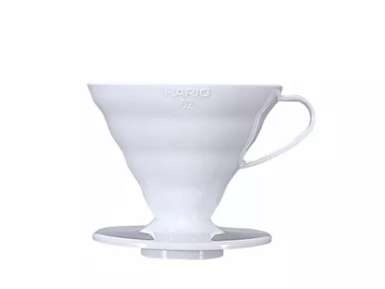 Hario 02 Dripper V60 hvid