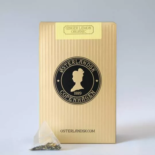 Ginger Lemon Organic - 100 stk. pyramidethebreve