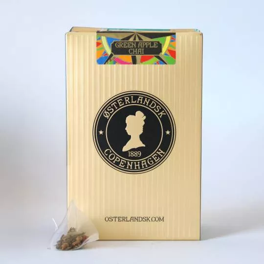 Green Apple Chai Organic - 100 stk. pyramidethebreve