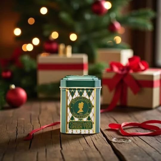 Christmas Tea Green, mini