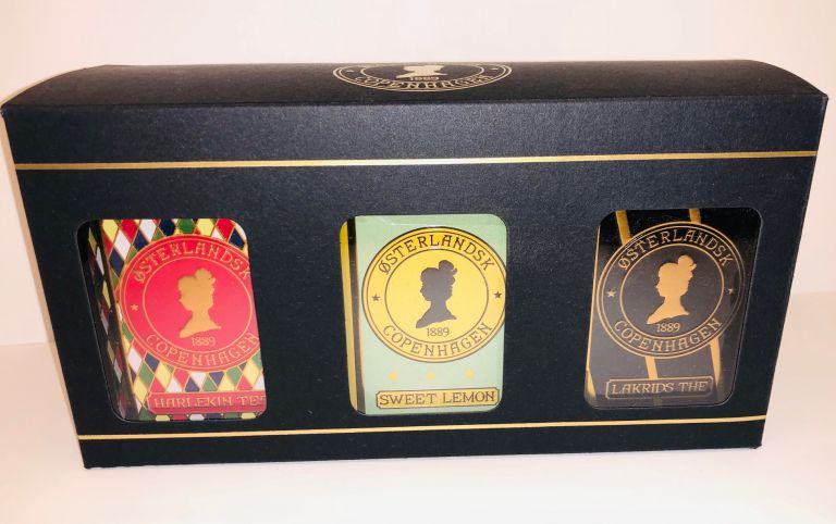 Geschenkbox mit 3 Dosen - Beliebte Tee